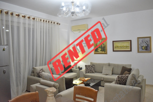 Apartment for rent in Vizion Plus Complex in Tirana.
It is situated on the 8-th floor in a new comp